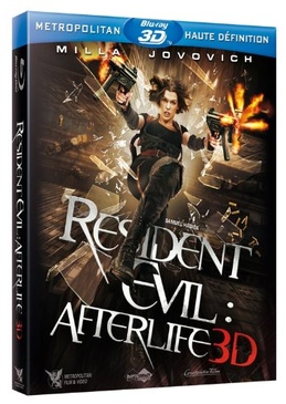 Pochette du DVD Resident Evil : Afterlife 3D [Blu-ray] 
