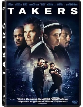 Pochette du DVD Takers 