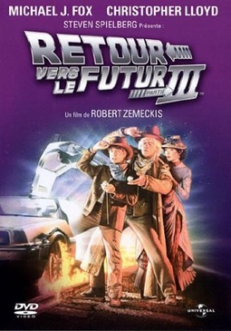 Pochette du DVD Retour vers le futur III 