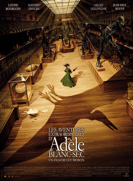 Affiche teaser Adèle Blanc-sec