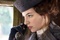 Louise Bourgoin au téléphone