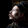 Louise Bourgoin avec une moustache