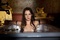 Louise Bourgoin dans la baignoire
