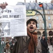 Vendeur de journaux à Paris