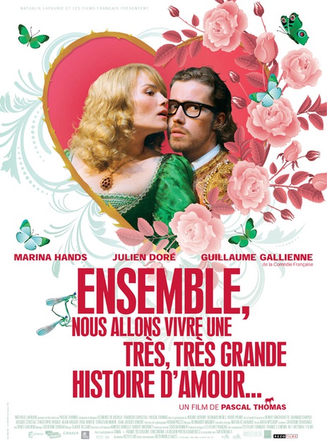 Affiche du film Ensemble nous allons vivre une très belle histoire d'amour