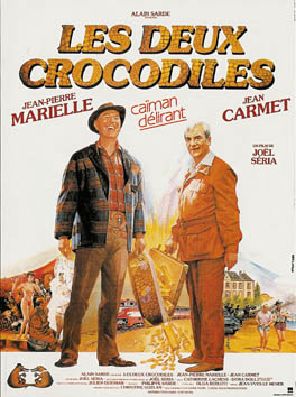 Affiche du film Les deux crocodiles