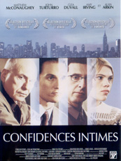 Affiche du film Confidences Intimes