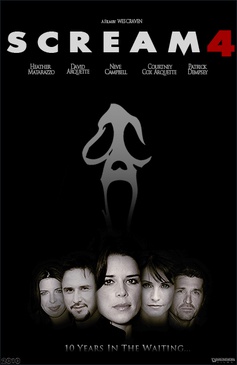 Affiche du film Scream 4