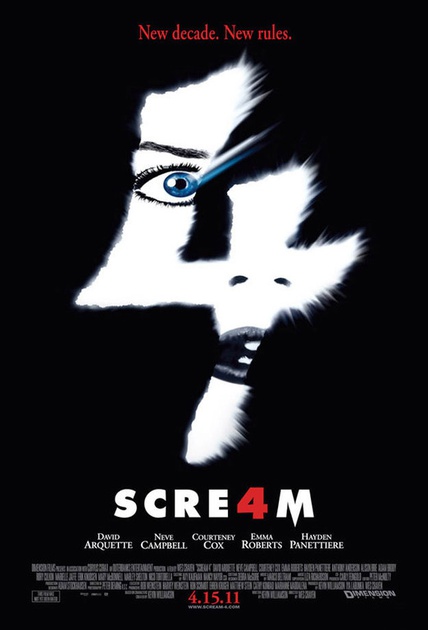 nouvelle affiche scream 4