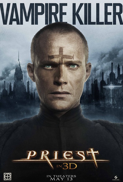affiche teaser 2 du film priest