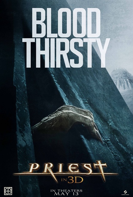 affiche teaser du film priest