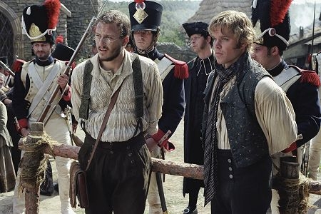 heath ledger matt damon en mauvaise posture - Les frères Grimm