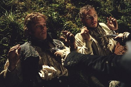 matt damon heath ledger surpris - Les frères Grimm