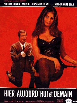 Affiche du film Hier, aujourd'hui et demain