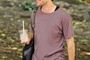 Robert Pattinson et son milk-shake