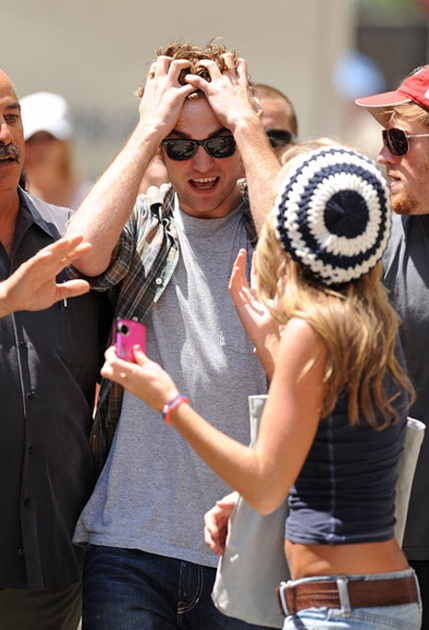 robert pattinson et ses fans