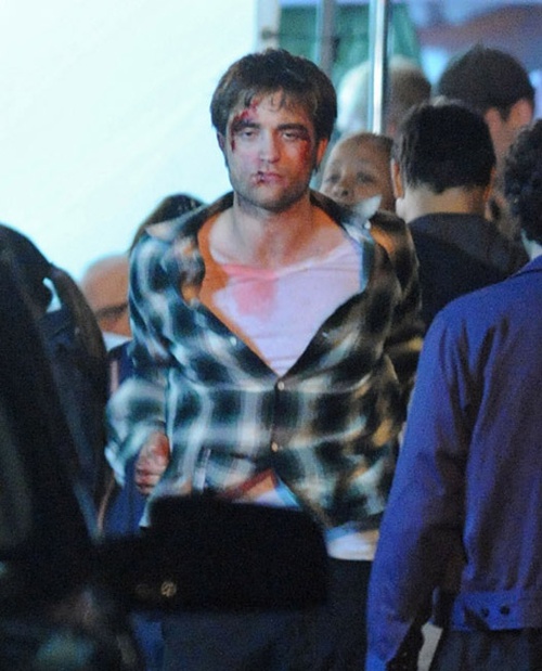 robert pattinson s est battu
