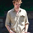 robert pattinson tournage