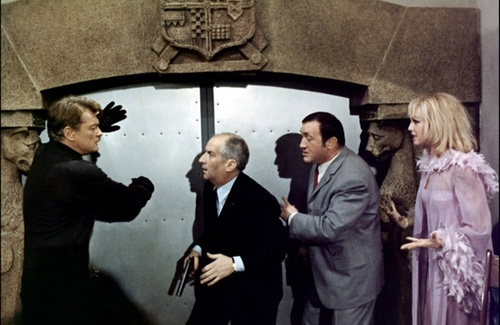 Jean Marais, Mylène Demongeot et Louis de Funès
