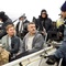 photo de tournage du film the men who stare at goats - Les Chèvres du Pentagone 
