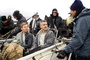photo de tournage du film the men who stare at goats