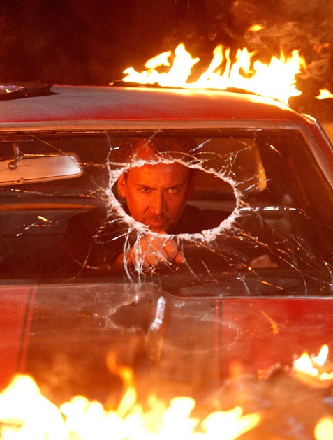 nicolas cage dans les flammes