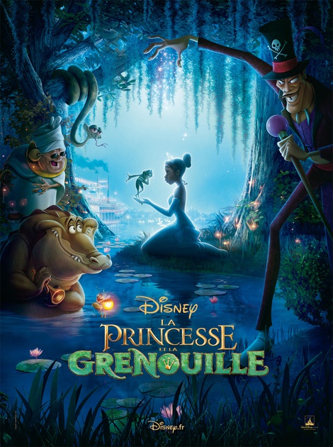Affiche du film La Princesse et la grenouille 