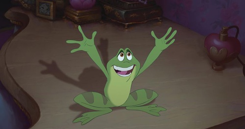 la grenouille du film