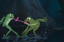tiana et le prince en grenouille la langue emmel  e