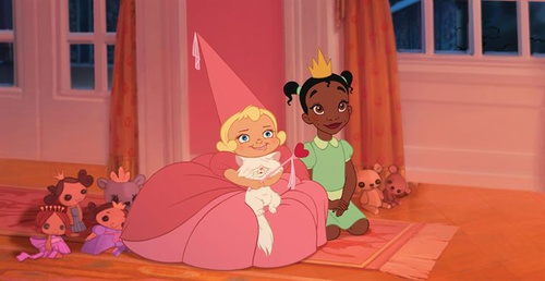 tiana petite et une amie