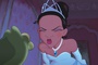 tiana s appretant a embrasser la grenouille