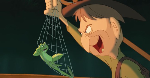 un m  chant guidnapant le prince grenouille