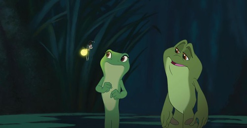 une luciole tiana et le prince