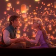 flynn et raiponce amoureux   raiponce