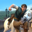 flynn se battant avec son cheval   raiponce