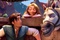 le cam leon flynn raiponce le cheval   raiponce