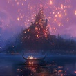 une barque sur l eau