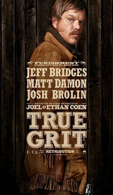 Matt Damon - True Grit Poster
