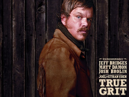 Matt Damon - True Grit poster teaser