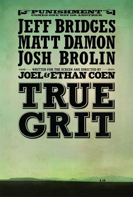 True Grit Poster teaser