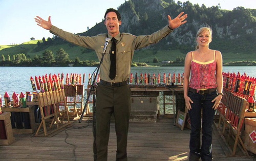 Tom Cavanagh et Anna Faris