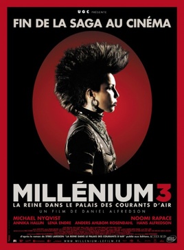 Affiche du film Millenium 3 - La Reine dans le palais des courants d'air