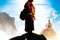 Affiche du film Milarépa, la voie du bonheur