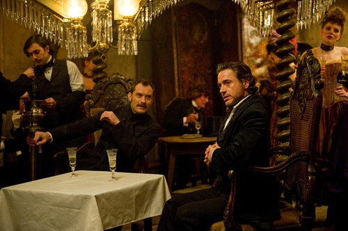 new picture of sherlock holmes jude law robert downey jr