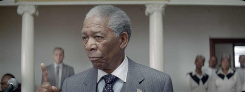 freeman morgan dans le film de clint eastwood invictus