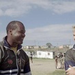 matt sur le tournage du film invictus de clint eastwood