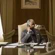 morgan freeman dans son bureau