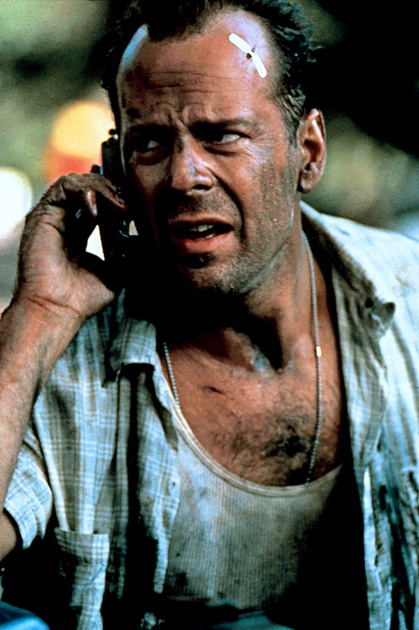 bruce willis au telephone