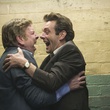 timothy spall et michael sheen en plein tournage