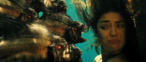 jessica szohr dans l eau